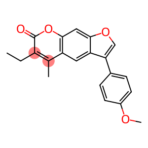 6-ethyl-3-(4-methoxyphenyl)-5-methylfuro[3,2-g]chromen-7-one