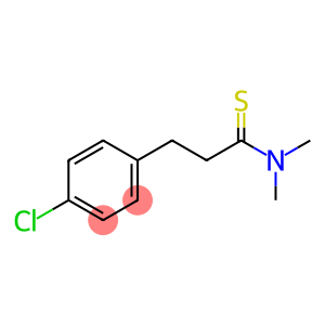 Hydrocinnamamide,  p-chloro-N,N-dimethylthio-  (4CI)