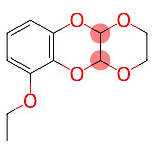 Benzo[b]-p-dioxino[2,3-e]-p-dioxin,  6-ethoxy-2,3,4a,10a-tetrahydro-  (5CI)