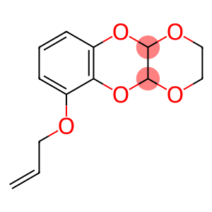 Benzo[b]-p-dioxino[2,3-e]-p-dioxin,  6-(allyloxy)-2,3,4a,10a-tetrahydro-  (5CI)