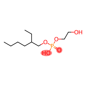 2-ethylhexyl 2-hydroxyethyl hydrogen phosphate