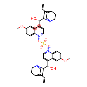 bis[(9S)-10,11-dihydro-9-hydroxy-6'-methoxycinchonanium] sulphate