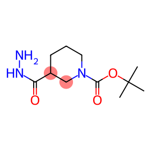 1,3-Piperidinedicarboxylic acid, 1-(1,1-dimethylethyl) ester, 3-hydrazide