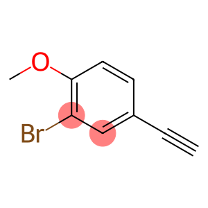 2-Bromo-4-ethynyl-1-methoxybenzene