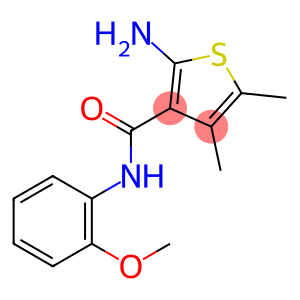 2-AMINO-N-(2-METHOXYPHENYL)-4,5-DIMETHYLTHIOPHENE-3-CARBOXAMIDE