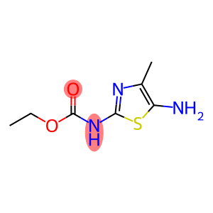 2-Thiazolecarbamicacid,5-amino-4-methyl-,ethylester(5CI)