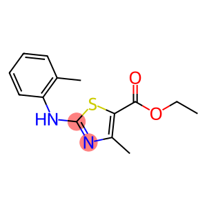 ethyl 4-methyl-2-[(2-methylphenyl)amino]-1,3-thiazole-5-carboxylate