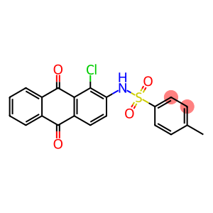 Benzenesulfonamide, N-(1-chloro-9,10-dihydro-9,10-dioxo-2-anthracenyl)-4-methyl-