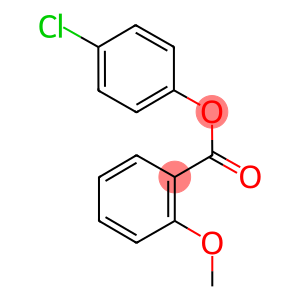 4-chlorophenyl 2-methoxybenzoate