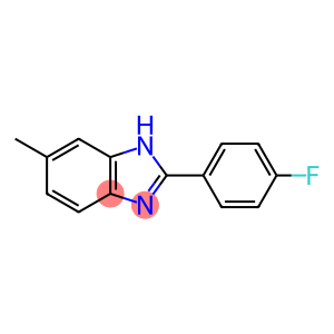 1H-Benzimidazole, 2-(4-fluorophenyl)-6-methyl-