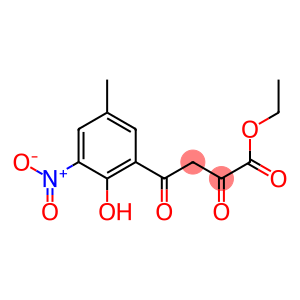 Benzenebutanoic acid, 2-hydroxy-5-methyl-3-nitro-α,γ-dioxo-, ethyl ester