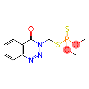 S-(3,4-DIHYDRO-4-OXOBENZO[D]-[1,2,3]-TRIAZINE-3-YL-METHYL)O,O-DIMETHYL PHOSPHORODITHIOATE