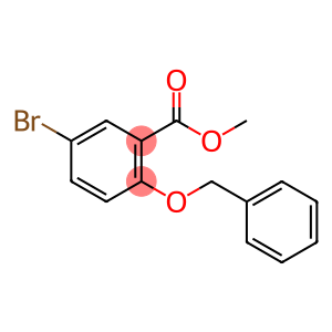 2-(苄氧基)-5-溴苯甲酸甲酯