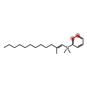 Benzene, [dimethyl[(1E)-2-methyl-1-dodecen-1-yl]silyl]-