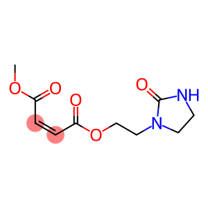 2-Butenedioic acid (2Z)-, methyl 2-(2-oxo-1-imidazolidinyl)ethyl ester