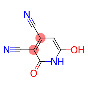 3,4-Pyridinedicarbonitrile,  1,2-dihydro-6-hydroxy-2-oxo-  (6CI)