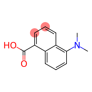 1-Naphthalenecarboxylic acid, 5-(dimethylamino)-