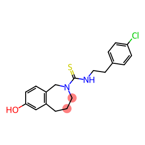 2H-2-Benzazepine-2-carbothioamide, N-[2-(4-chlorophenyl)ethyl]-1,3,4,5-tetrahydro-7-hydroxy-