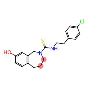 2H-2-Benzazepine-2-carbothioamide, N-[2-(4-chlorophenyl)ethyl]-1,3,4,5-tetrahydro-8-hydroxy-