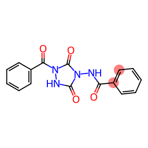 Benzamide, N-(1-benzoyl-3,5-dioxo-1,2,4-triazolidin-4-yl)-