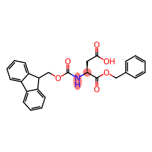 (3S)-4-(benzyloxy)-3-{[(9H-fluoren-9-ylmethoxy)carbonyl]amino}-4-oxobutanoic acid (non-preferred name)