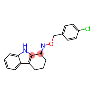 (1E)-N-[(4-chlorophenyl)methoxy]-2,3,4,9-tetrahydro-1H-carbazol-1-imine