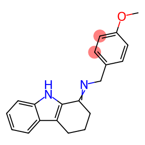 Benzenemethanamine, 4-methoxy-N-(2,3,4,9-tetrahydro-1H-carbazol-1-ylidene)-