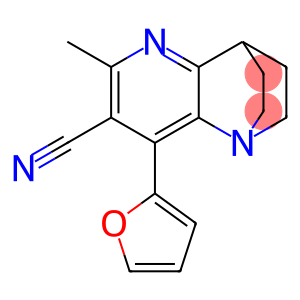 3-(2-FURYL)-5-METHYL-1,6-DIAZATRICYCLO[6.2.2.0(2,7)]DODECA-2(7),3,5-TRIENE-4-CARBONITRILE