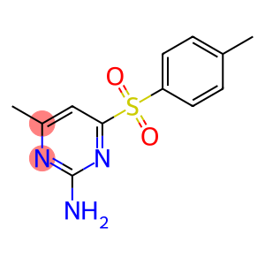 4-METHYL-6-((4-METHYLPHENYL)SULFONYL)PYRIMIDINE-2-YLAMINE