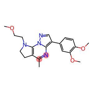 2-[3-(3,4-DIMETHOXYPHENYL)-5-METHYL-6,7-DIHYDRO-8H-PYRAZOLO[1,5-A]PYRROLO[3,2-E]PYRIMIDIN-8-YL]ETHYL METHYL ETHER