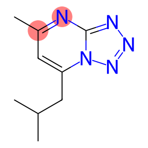 5-methyl-7-(2-methylpropyl)-[1,2,3,4]tetrazolo[1,5-a]pyrimidine