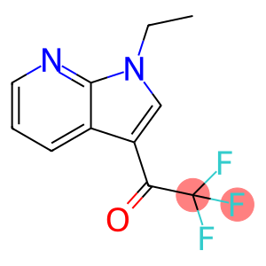 1-{1-ethyl-1H-pyrrolo[2,3-b]pyridin-3-yl}-2,2,2-trifluoroethan-1-one