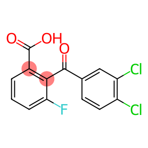 2-(3,4-dichlorobenzoyl)-3-fluorobenzenecarboxylic acid