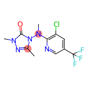 4-[[3-CHLORO-5-(TRIFLUOROMETHYL)-2-PYRIDINYL](METHYL)AMINO]-2,5-DIMETHYL-2,4-DIHYDRO-3H-1,2,4-TRIAZOL-3-ONE