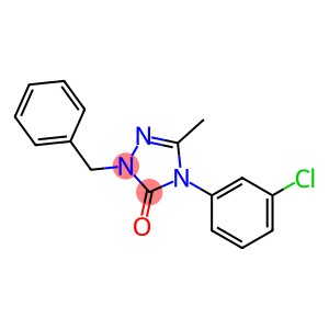 2-BENZYL-4-(3-CHLOROPHENYL)-5-METHYL-2,4-DIHYDRO-3H-1,2,4-TRIAZOL-3-ONE