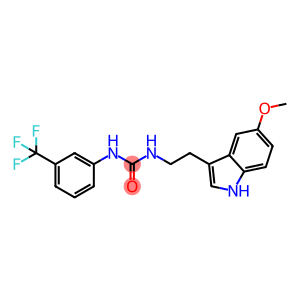 N-[2-(5-METHOXY-1H-INDOL-3-YL)ETHYL]-N'-[3-(TRIFLUOROMETHYL)PHENYL]UREA