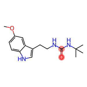 3-tert-butyl-1-[2-(5-methoxy-1H-indol-3-yl)ethyl]urea