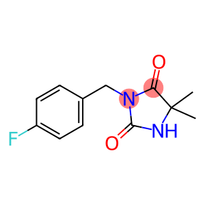 3-(4-氟苄基)-5,5-二甲基咪唑烷-2,4-二酮