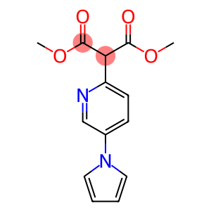 1,3-dimethyl 2-[5-(1H-pyrrol-1-yl)pyridin-2-yl]propanedioate