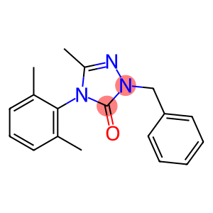 2-BENZYL-4-(2,6-DIMETHYLPHENYL)-5-METHYL-2,4-DIHYDRO-3H-1,2,4-TRIAZOL-3-ONE