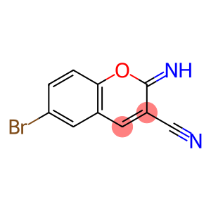 6-Bromo-3-cyano-2-iminocoumarin, 6-Bromo-2-imino-2H-chromene-3-carbonitrile