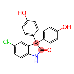 5-chloro-3,3-bis(4-hydroxyphenyl)indolin-2-one