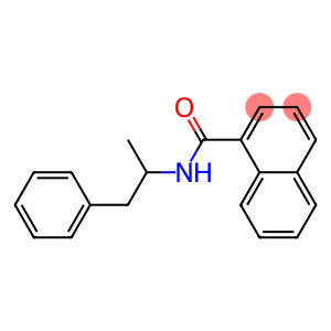 1-Naphthalenecarboxamide, N-(1-methyl-2-phenylethyl)-
