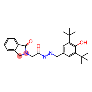 1H-Isoindol-1-one, 2-[2-[2-[[3,5-bis(1,1-dimethylethyl)-4-hydroxyphenyl]methyl]diazenyl]-2-oxoethyl]-2,3-dihydro-