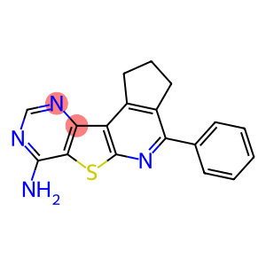 4-PHENYL-2,3-DIHYDRO-1H-CYCLOPENTA[4',5']PYRIDO[3',2':4,5]THIENO[3,2-D]PYRIMIDIN-7-AMINE