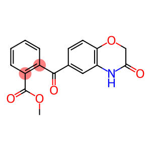 METHYL 2-[(3-OXO-3,4-DIHYDRO-2H-1,4-BENZOXAZIN-6-YL)CARBONYL]BENZENECARBOXYLATE