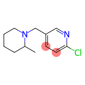 2-氯-5-[(2-甲基哌啶-1-基)甲基]吡啶