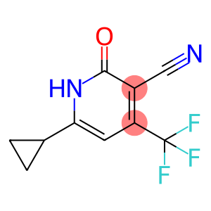 3-Pyridinecarbonitrile, 6-cyclopropyl-1,2-dihydro-2-oxo-4-(trifluoromethyl)-