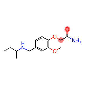 2-(4-((SEC-BUTYLAMINO)METHYL)-2-METHOXYPHENOXY)ACETAMIDE