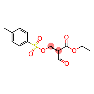 2-Propenoic acid, 2-formyl-3-[[(4-methylphenyl)sulfonyl]oxy]-, ethyl ester